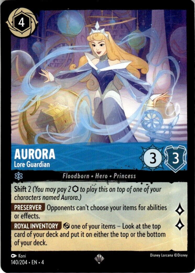 2024 Disney Lorcana Ursula's Return (4th) Aurora - Lore