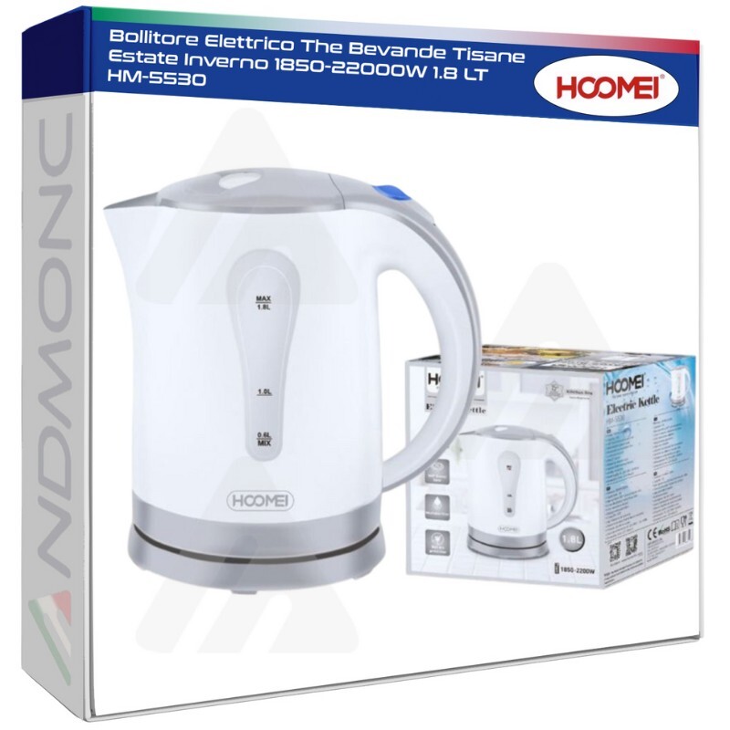 Bollitore Elettrico The Bevande Tisane Estate Inverno 1850-22000W 1.8 LT HM-5530