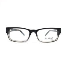 FLOAT KP230 GBLK black Kids Rectangle Full Rim Eyeglasses 47-15-125