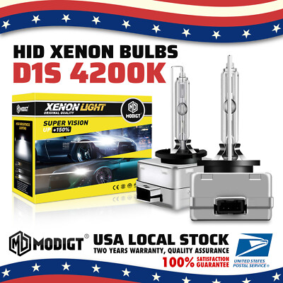 2pcs D1s 4200k HID Xenon Headlight Light Bulbs set for 2007 Volvo S60 V70 XC90