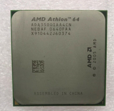 AMD Athlon 64 3500+ 2.2 GHz (ADA3500IAA4CN) Processor. Good Pull