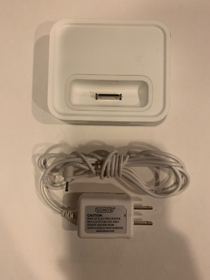 SONOS Wireless Dock WD100 Wireless Music System WHITE with Power Cord