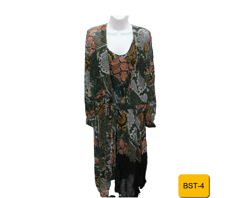 Preen Line Dolcie Dress W/ Printed Slip - Women's Size S - Preen Designer  Dress