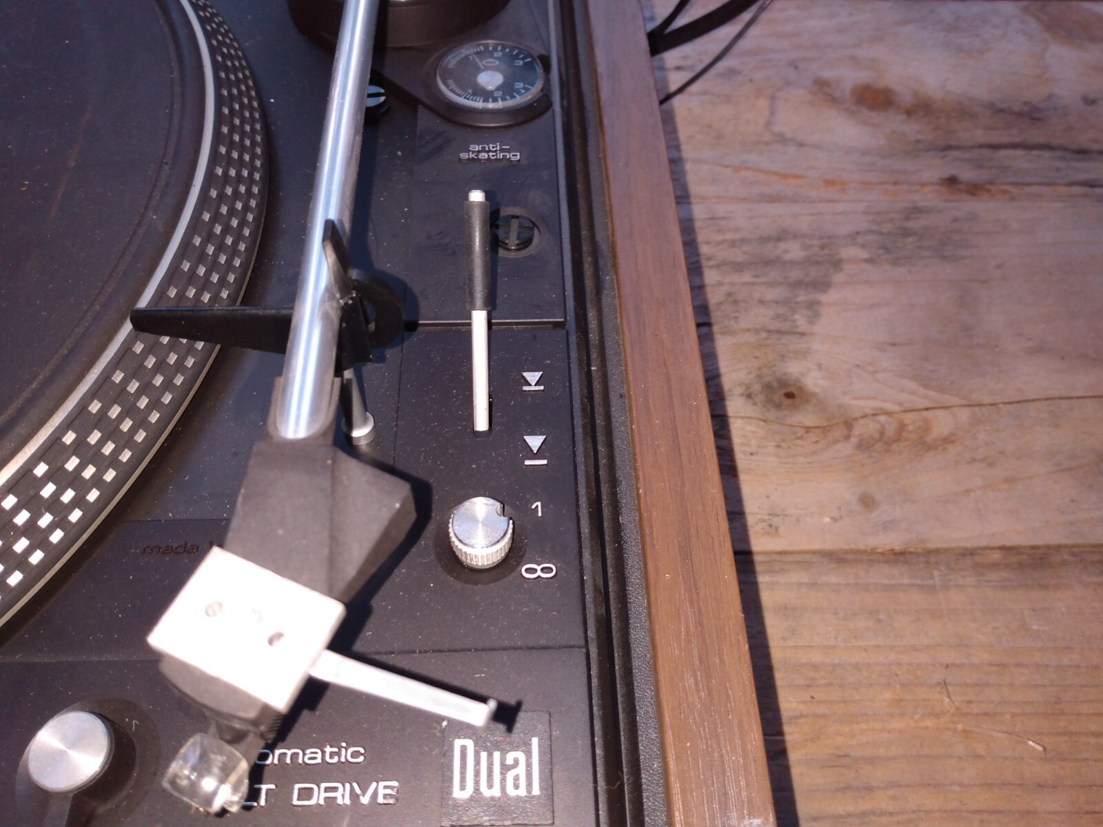 Dual CS 1264 Auto Return Belt Drive Turntable and Cartridge FOR PARTS