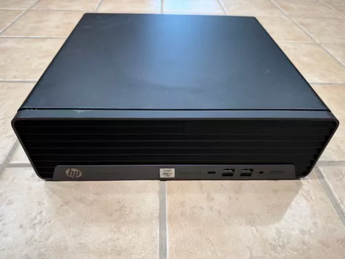 HP EliteDesk 800 G6 i7-10700 2.9ghz 16GB DVDRW 256GB SSD Win 11 Pro SFF - Dent