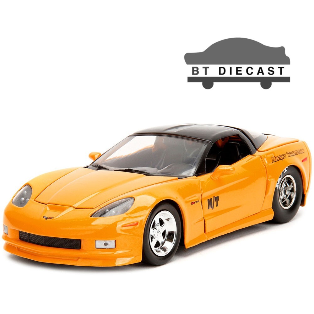 JADA 2006 CHEVROLET CORVETTE Z06 MICKEY THOMPSON 1/24 DIECAST