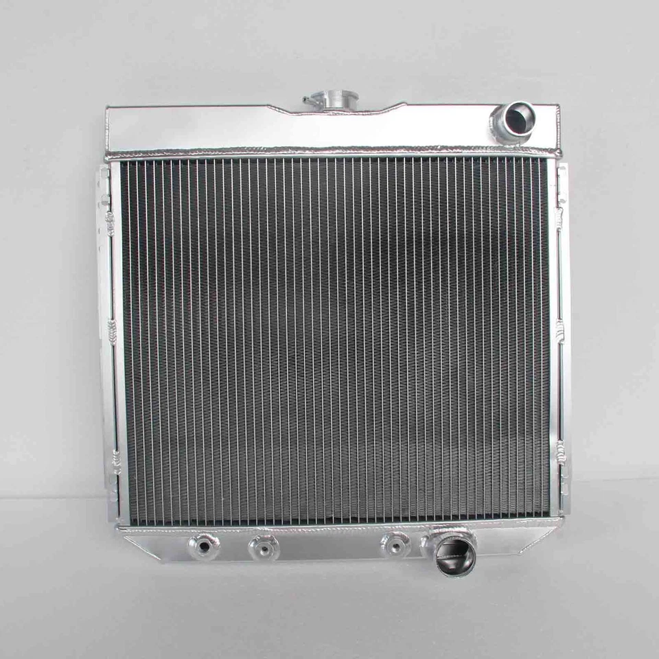 Radiador de 3 filas AT para Ford Mustang 67-69 Fairlane 62-67 Mercury Cougar V8 67-70 Foto 2 de 4