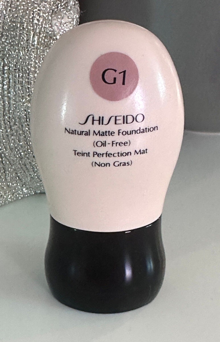 Shiseido Natural Matte Foundation Oil Free SPF **select shade