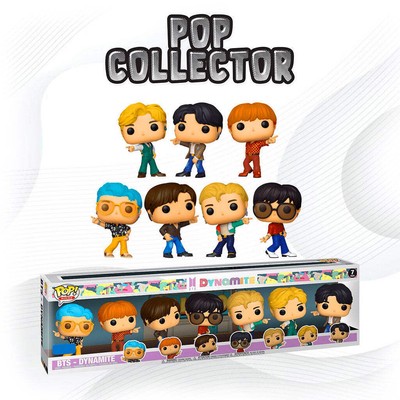 Funko Pop BTS Dynamite 7 Pack Animals Koya / RJ / Shooky / Mang /Chimmy /Tata /C