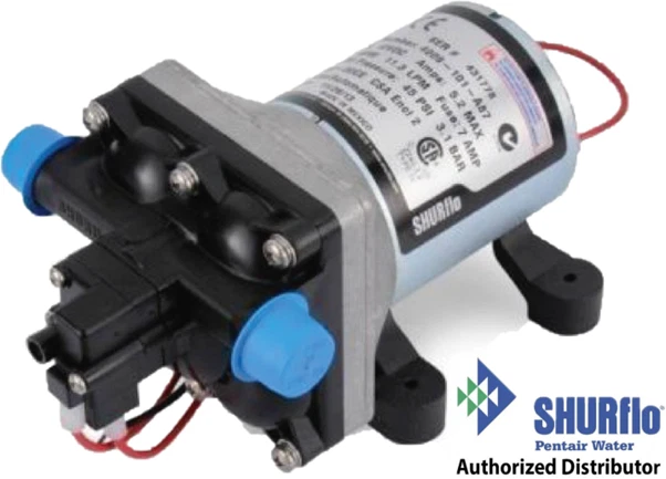 SHURFLO REVOLUTION 4009 11 ILR 12V WATER PUMP 45PSI CARAVAN JAYCO SEAFLO PARTS - image 2 of 2