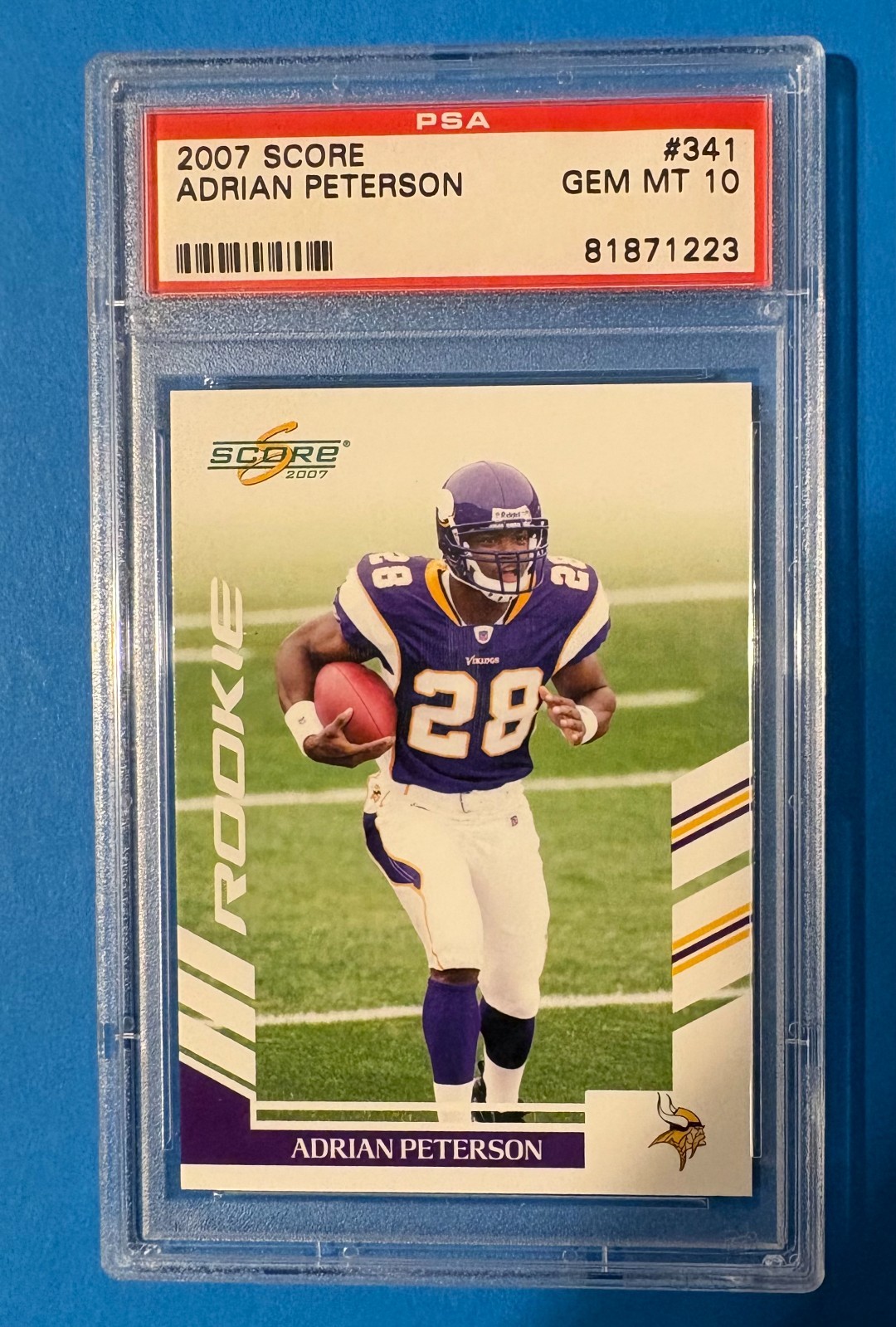 Adrian Peterson Score #341 Base