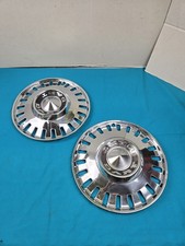 1963-1964 Dodge Dart 13 Chrome Wheel Cover Hub Cap 2401951 Pair Driver Quality 1963-1964 Dodge Dart 13 Chrome Wheel Cover Hub Cap 2401951 Pair Driver Quality
