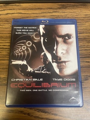 Equilibrium (Blu-ray, 2002) NEW!!!
