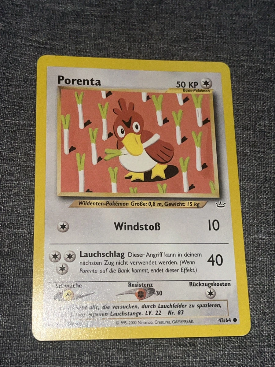 Pokmon TCG Common German Individual Collectible Card Game Cards for sale |  eBay