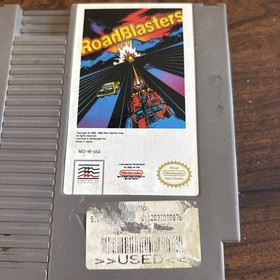 Cartucho de videojuego ROADBLASTERS (Sistema de entretenimiento Nintendo NES) solo carro