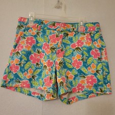 Cat  Jack Shorts Youth Girls Tropical Print Shorts Size XL 14/16