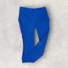 Lululemon Wunder Train High Rise Tight 25" In Sapphire Blue Size 20