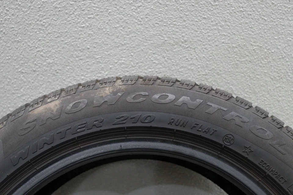 4x Pirelli SnowControl S3 Winter 210 RFT* 195 55 R16 87H M+S Winterreifen Q076Q - Bild 4 von 4