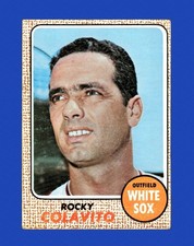 1968 Topps Set-Break # 99 Rocky Colavito VG-VGEX *GMCARDS*