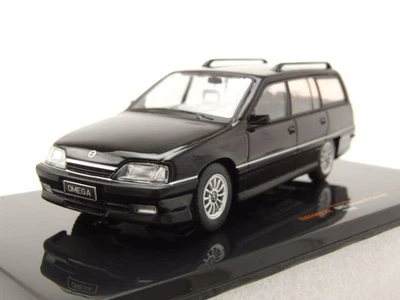 Opel Omega A2 Caravan Kombi 1990 schwarz Modellauto 1:43 ixo models