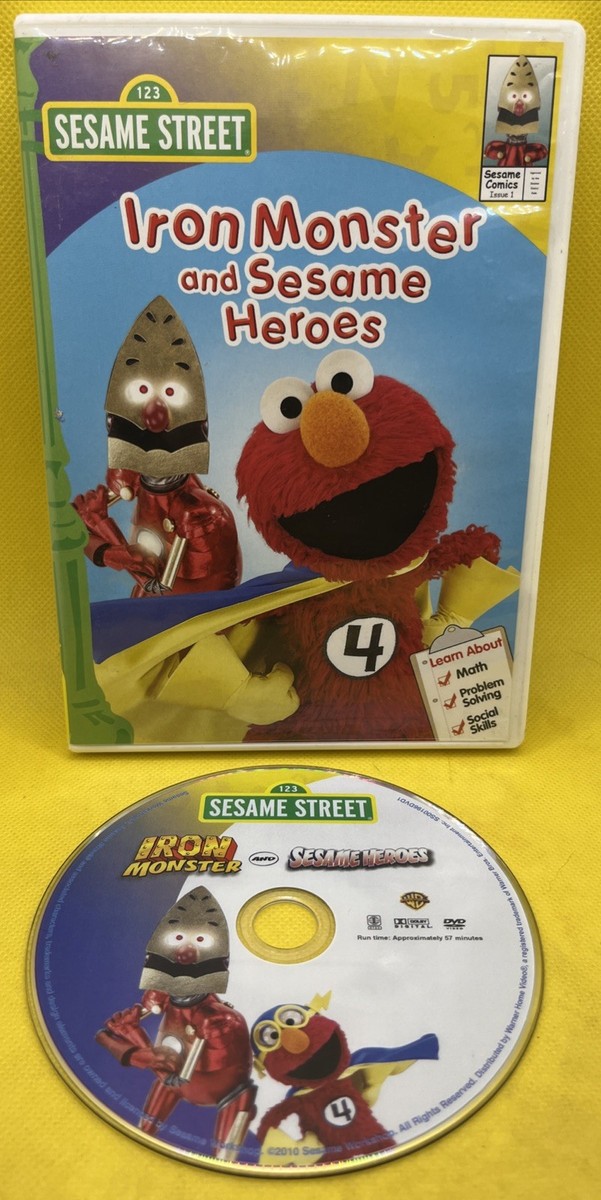 ✈️ Sesame Street: Iron Monster and Sesame Heroes (DVD