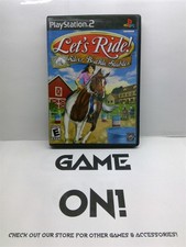 Let's Ride Silver Buckle Stables (PlayStation 2, 2006) Complete Tested Working
