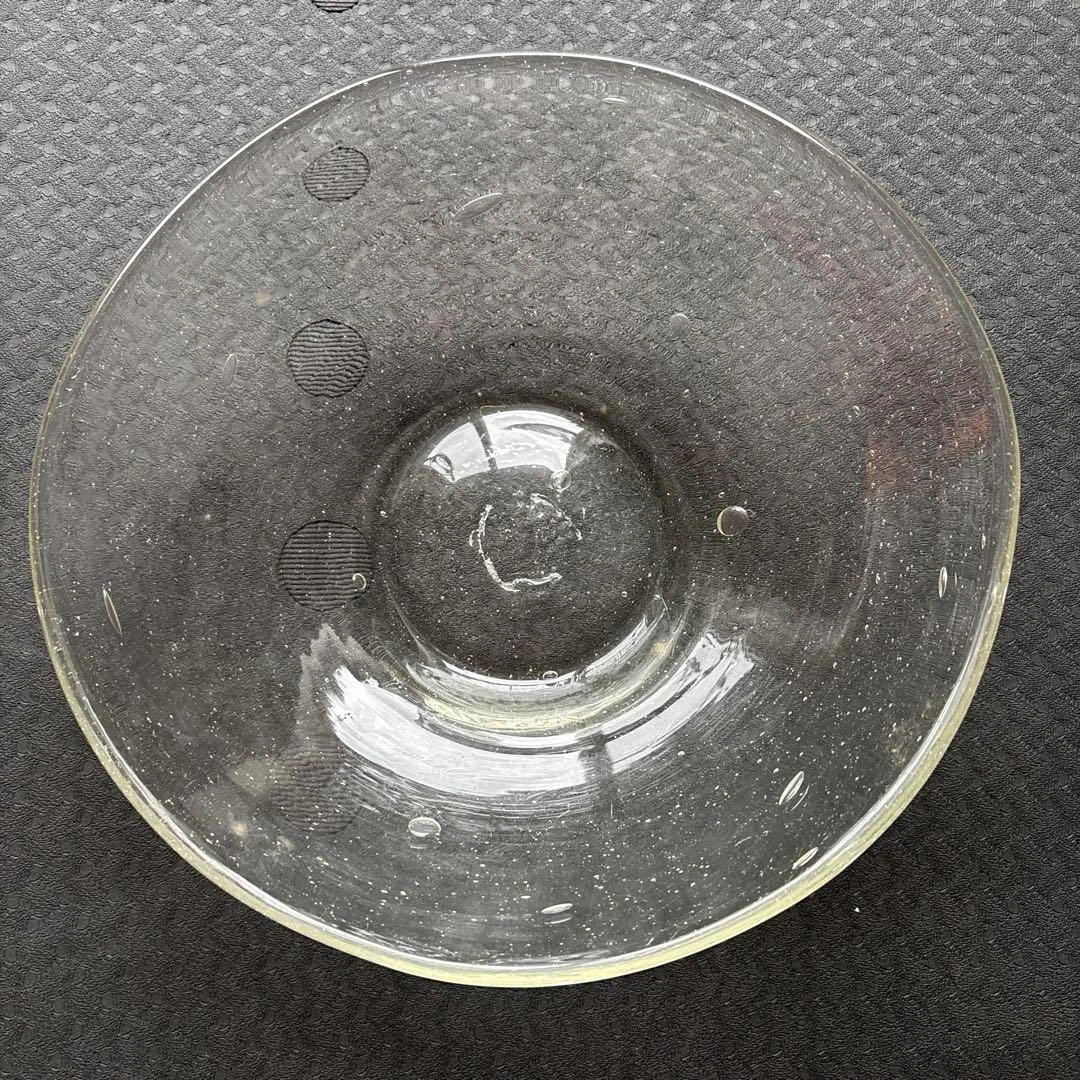 Large Glass Bowl By Azuchi Tadahisa