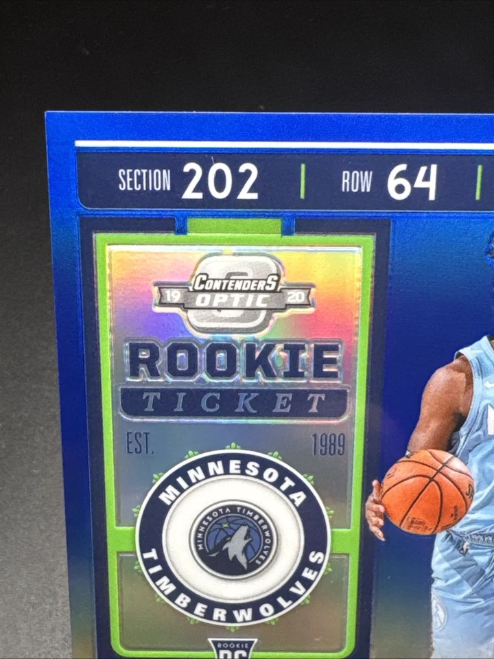 2019-20 Panini Contenders Optic Jaylen Nowell Blue Rookie Ticket Auto /99 #136 - Image 2 of 4