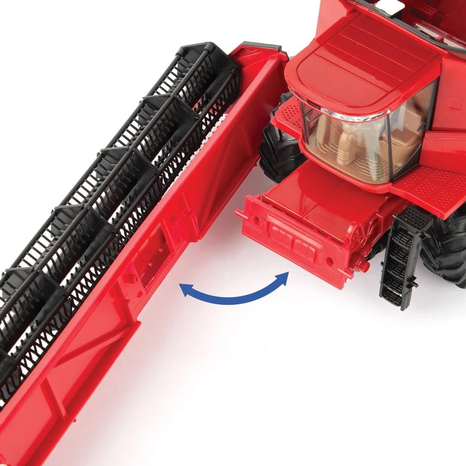 Tomy 1/32 Case IH 8230 Combine w/ Magnum 380 & Grain Cart Set 47357 - Image 3 of 4