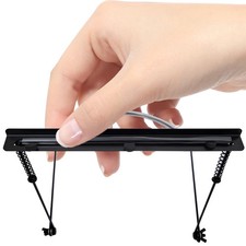 24 Holes Harmonica Holder Metal Harmonica Neck Stand Bracket Mouth Organ Support