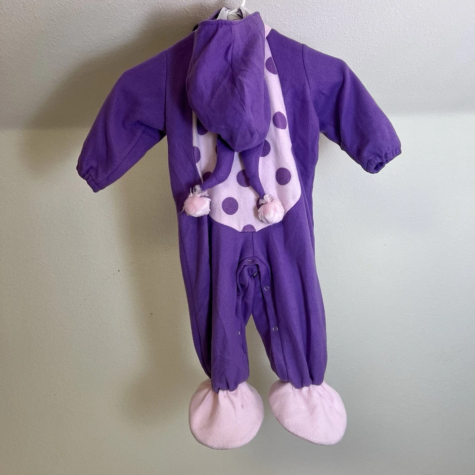 InCharacter Purple Butterfly Costume w/ Wings & Hood Toddler 3T–4T Dragonfly - Image 4 of 4
