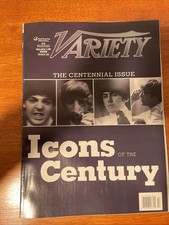 Variety Magazine, Centennial Issue 2005, Icons of the Century. Beatles, J. Dean.