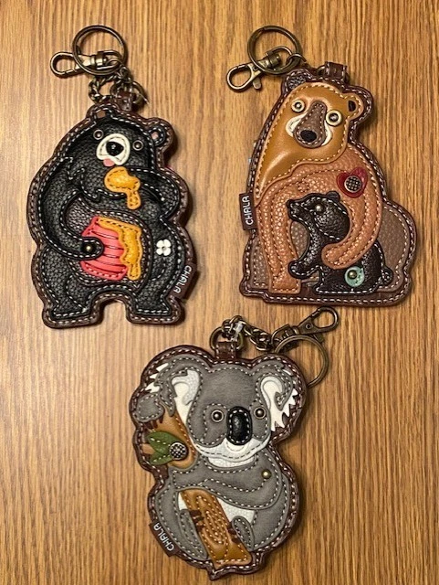LLAVEROS CHALA ANIMAL - 22 OPCIONES!! NUEVO: FAMILIA FOX, MONO Y MAPACHE!! Foto 3 de 4
