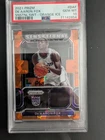 De'Aaron Fox Prizm Sensational Swatches Orange Ice Patch Perfect PSA 10 Gem Mint