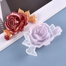 3D Silicone Flower Mold Epoxy Resin Casting Mould Handmade DIY Craft Making Tool