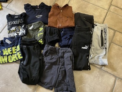 12-teiliges Jungen-Kleiderset   Größe 140/152   Marken & No-Name Mix