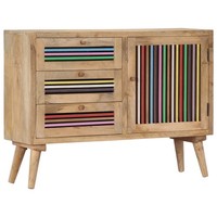 Sideboard 100X30X75 Cm Massivholz Mango