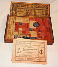 Anker Steinbaukasten  Nr. 6  -  Fa. Richter Rudolstadt - um 1920