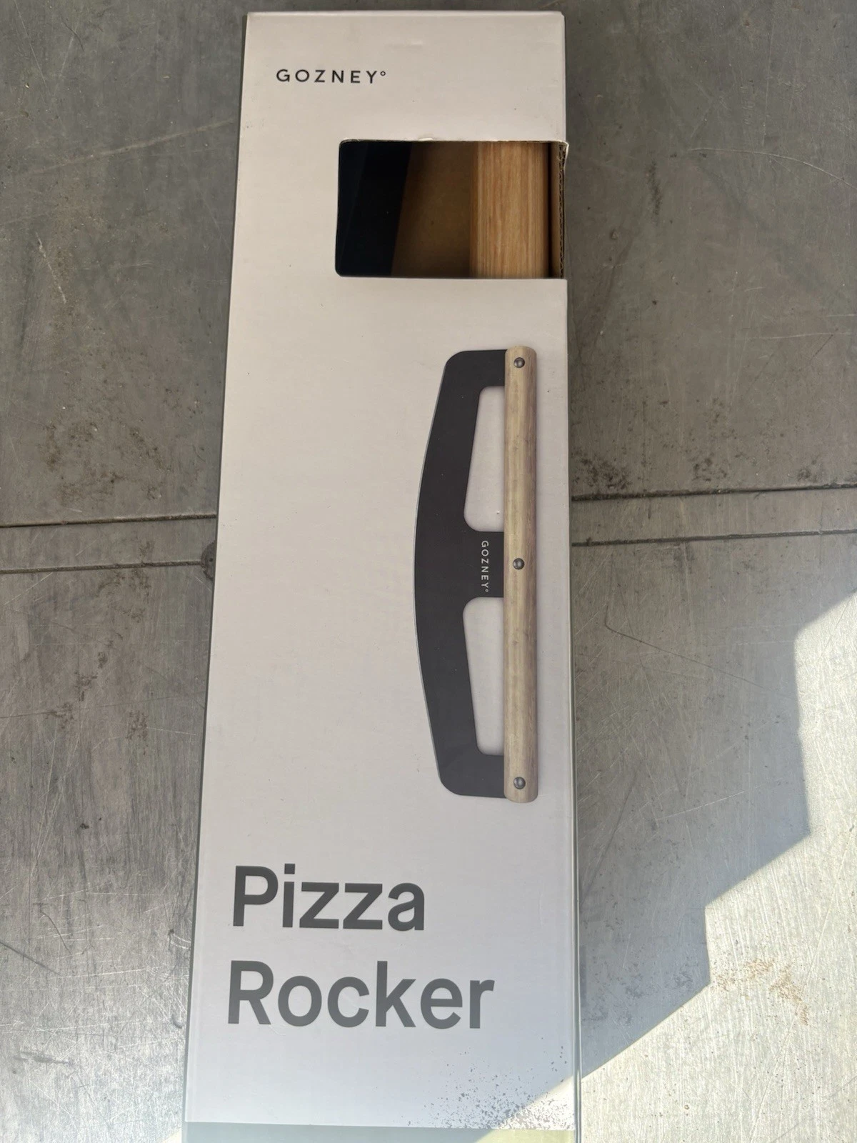 Gozney Stainless Steel Pizza Rocker Cutter
Opens in a new window or tab