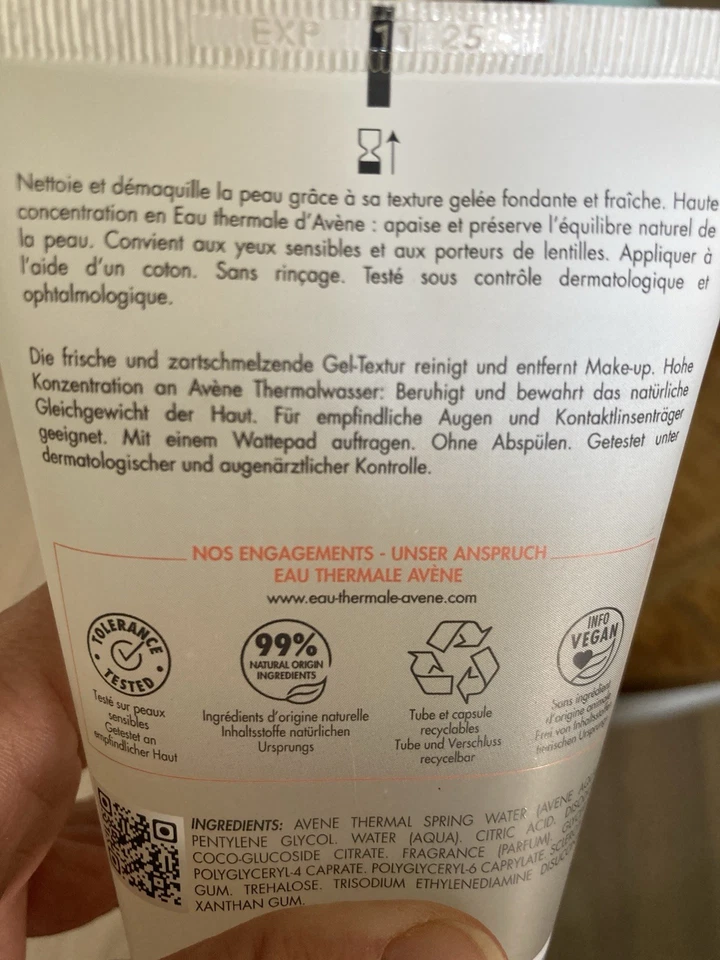 Avene Set Bilder, Augen, Make-Up, Entferner + Mizellengel - Bild 4 von 4