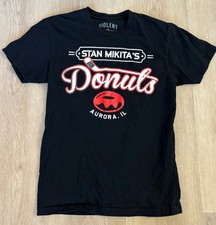 Stan Mikita’s Donuts Aurora IL T-shirt Men’s Small Violent Gentleman Made in USA