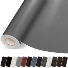 Leather Repair Patch, 17X79 Inch Self Adhesive Leather Repair Tape, Large Vin...