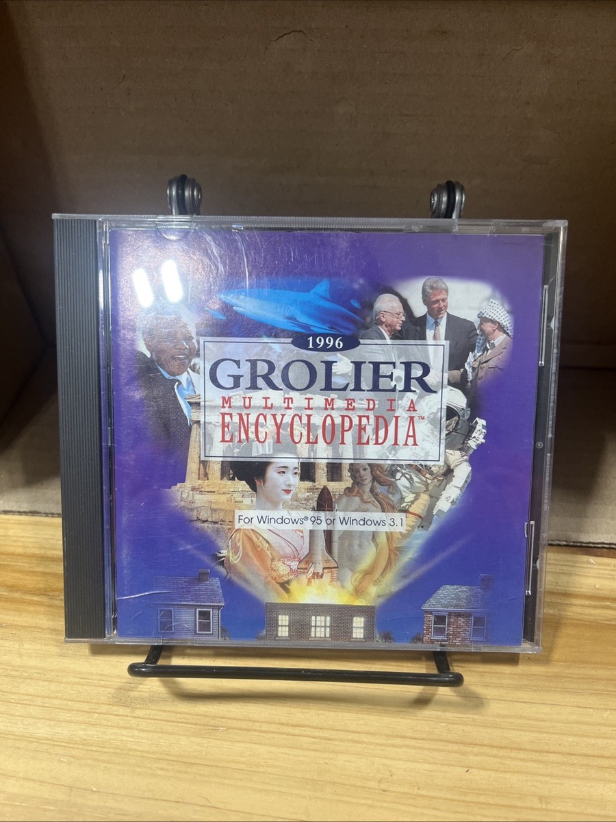 Grolier Multimedia Encyclopedia 1996 | eBay