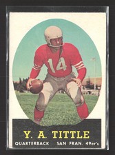 1958 Topps Y.A. Tittle #86