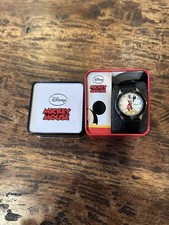 Vintage Disney Mickey Mouse Watch Accutime MK1301-With Box