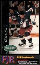 Kris King 1992-93 Parkhurst #442 Winnipeg Jets