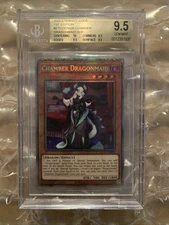 Chamber Dragonmaid ETCO-EN026 Starlight Rare 1st Edition BGS 9.5 First Print