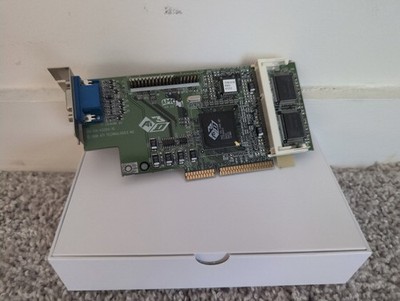 ATI 3DRAGE PRO AGP VIDEO CARD, 109-43200-10 1024321810 Image Accel 4 Cornerstone