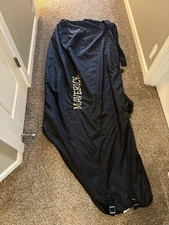 Black “Maverick” Embroidered Black Nylon Stable Sheet 80”