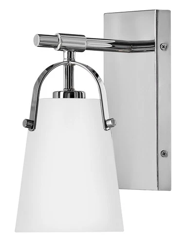 Hinkley Lighting 5130-OP Foster 1 Light 10" Tall Wall Sconce - Chrome - Picture 1 of 12